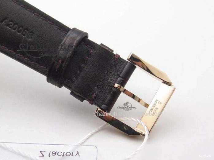 MIROTIME 0325 Compact Portuguese IW545409 RG ZF 1:1 Best Edition White Dial On Brown Leather Strap A 7336